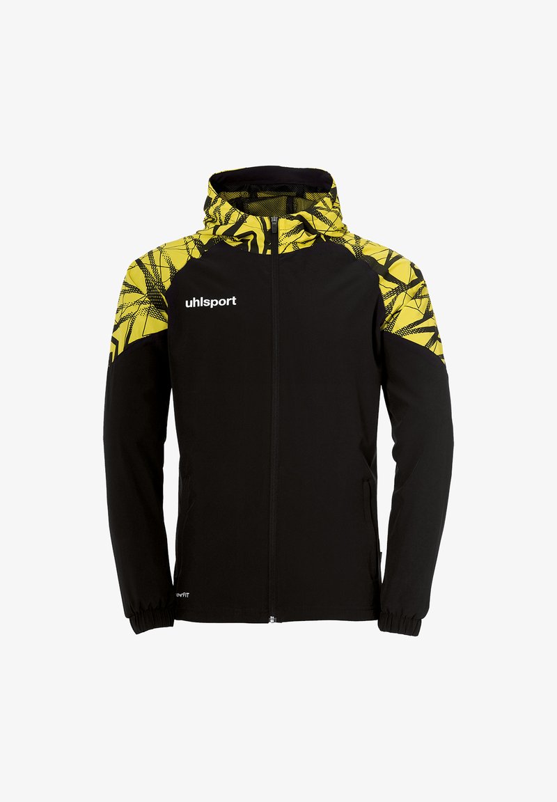uhlsport GOAL EVO - Træningsjakke - schwarz/limonengelb