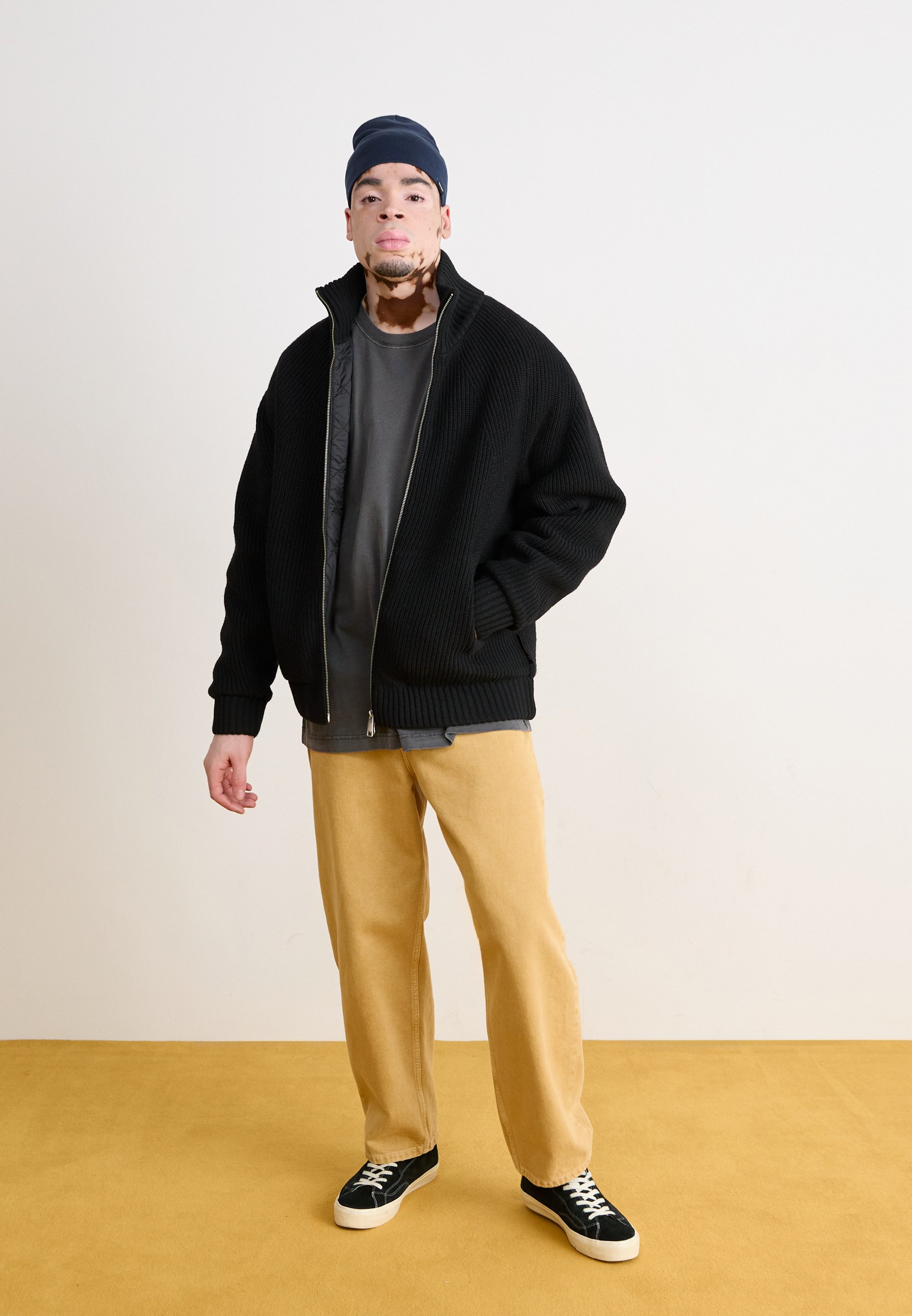 Carhartt WIP BANLEY JACKET - Cardigan - black - Zalando.co.uk