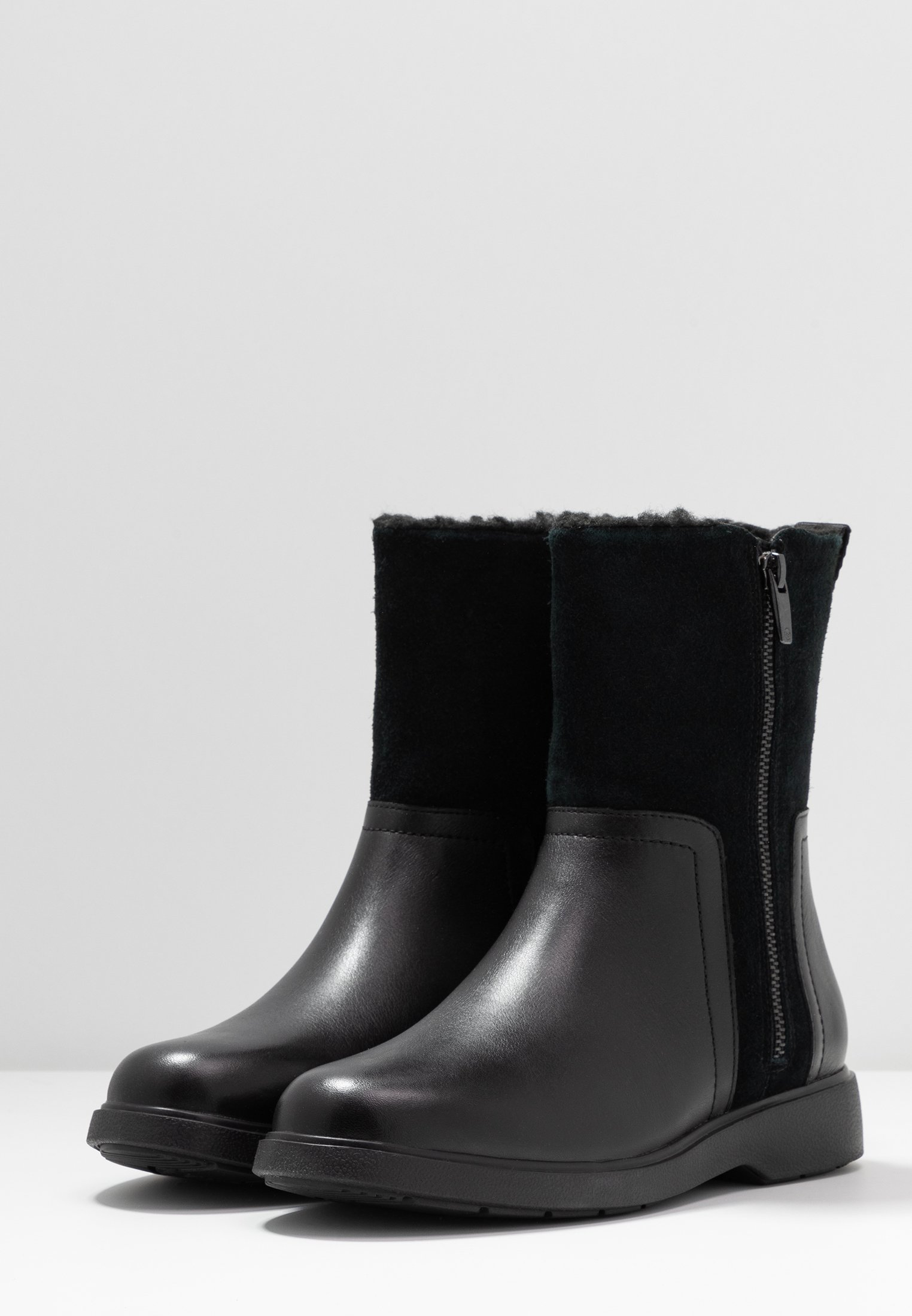 UN ELDA MID Korte laarzen black UN ELDA MID Korte laarzen black