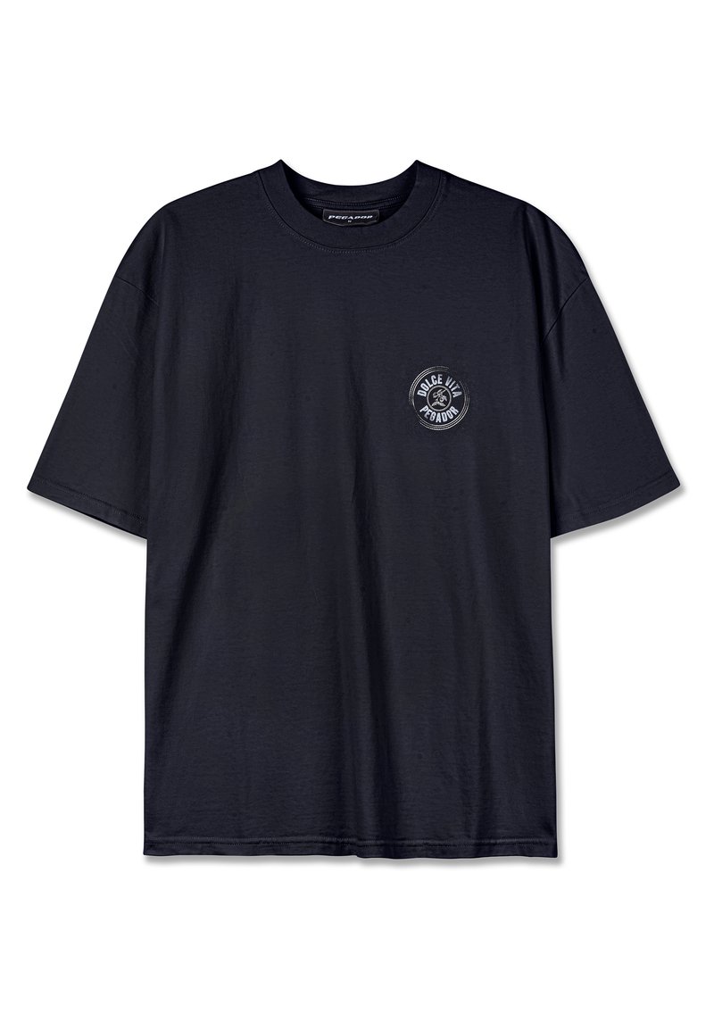 Pegador T-shirt print zwart