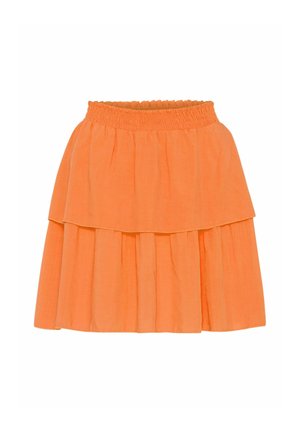 AMERICANDREAMS, SALLY SHORT SKIRT - Φούστα σε γραμμή Α - orange