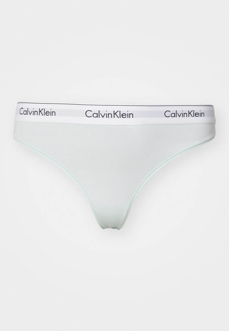 Calvin Klein Underwear THONG ICON COTTON MODAL - String - island reef