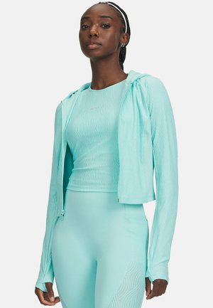 LONG-SLEEVES HALO  - Cardigan - neo turquoise