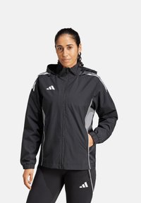adidas Performance - ALLWETTER TIRO COMPETITION - Waterproof jacket - schwarzgrau Thumbnail Image 1