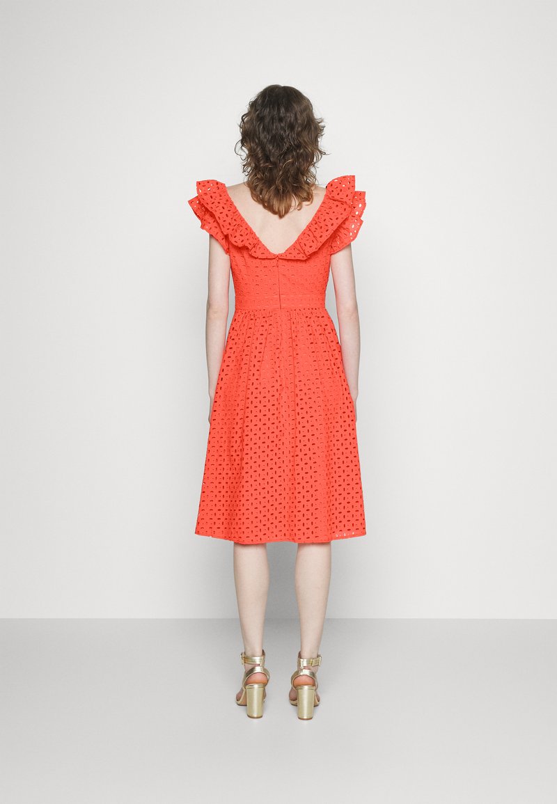Damen Freizeitkleider | Swing Cocktailkleid/festliches Kleid tomato red/rot - TC88088 Damen Freizeitkleider | Swing Cocktailkleid/festliches Kleid tomato red/rot - TC88088