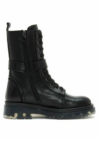 Derimod Stivaletti stringati - black