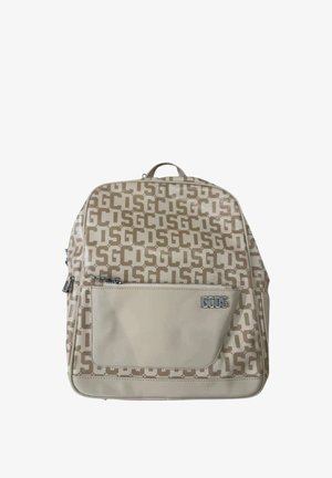 GCDS, MONOGRAM BACKPACK - Zaino - beige