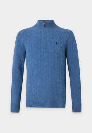 Polo Ralph Lauren, LONG SLEEVE - Πουλόβερ - blue borage heather