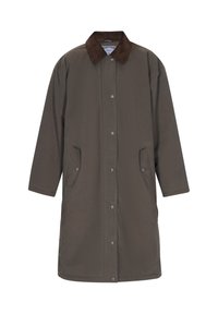 Palton clasic - dark olive