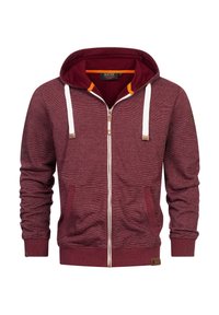 Sudadera con cremallera - wine