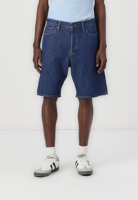 Jack & Jones JJIALEX JJORIGINAL - Kratke hlače od trapera - blue denim