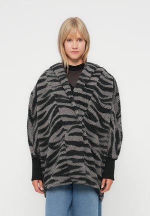NMCUDDLE COATIGAN - Zimná bunda - charcoal gray