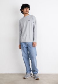 BOSS TEE LONG - Hosszú ujjú felső - light/pastel grey