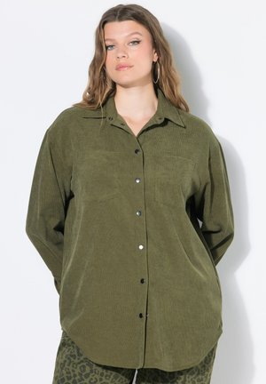 COL DE MANCHES LONGUES - Overhemdblouse - palm green