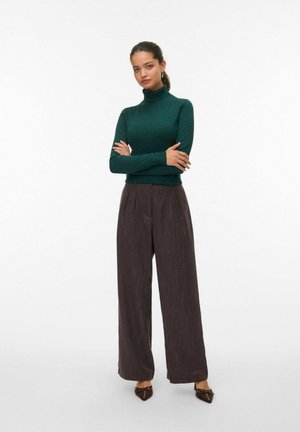 VMHAPPINESS LS ROLLNK GA BOO LCS - Džemper - pine grove