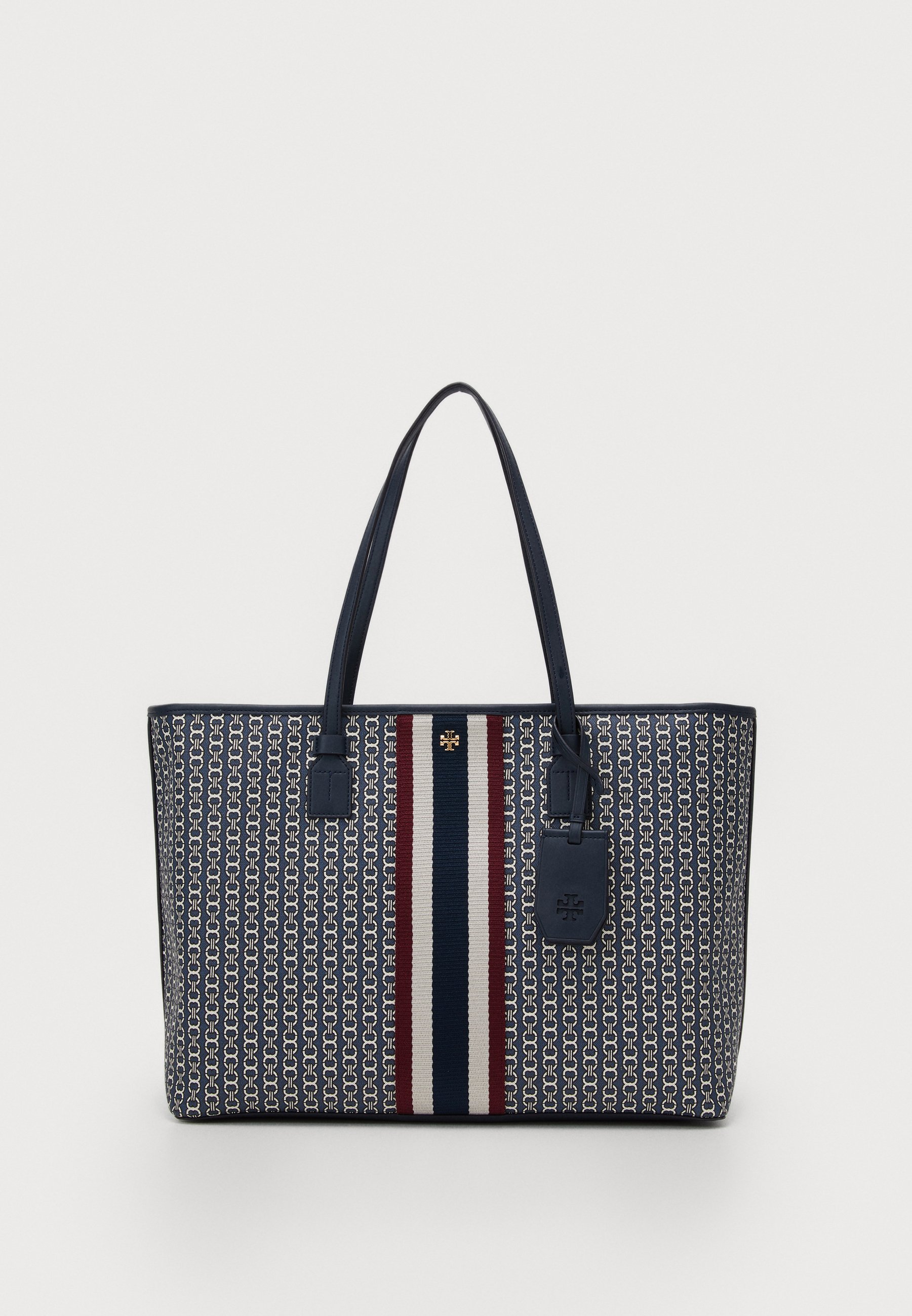 tory burch gemini link tote navy