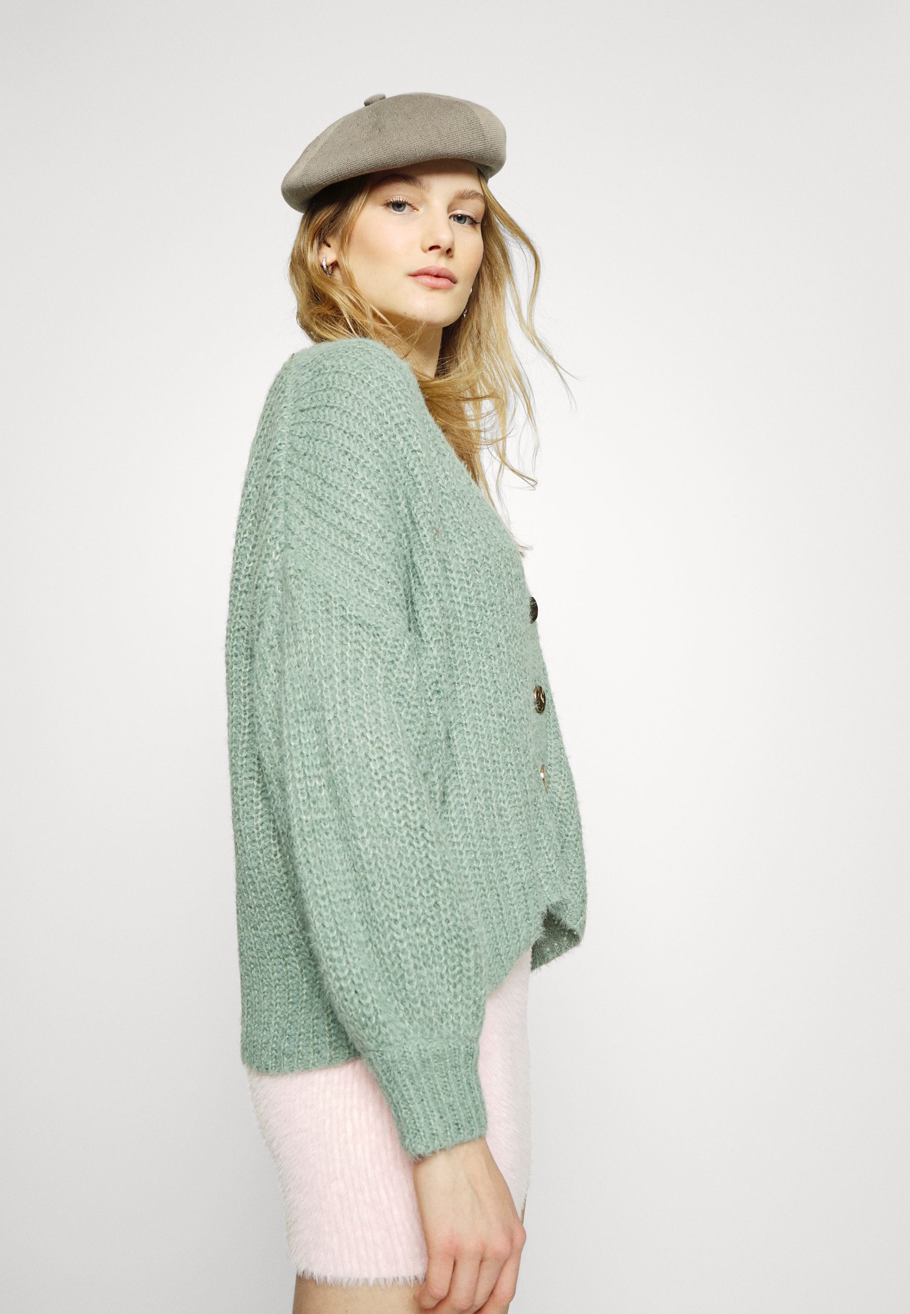 Missguided TEXTURED CARDIGAN - Cardigan 