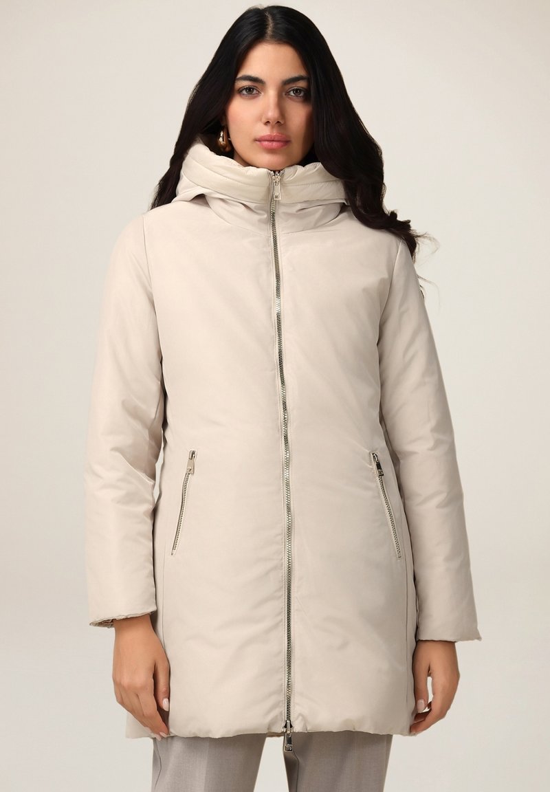 Oltre CON CAPPUCCIO - Wintermantel - bianco