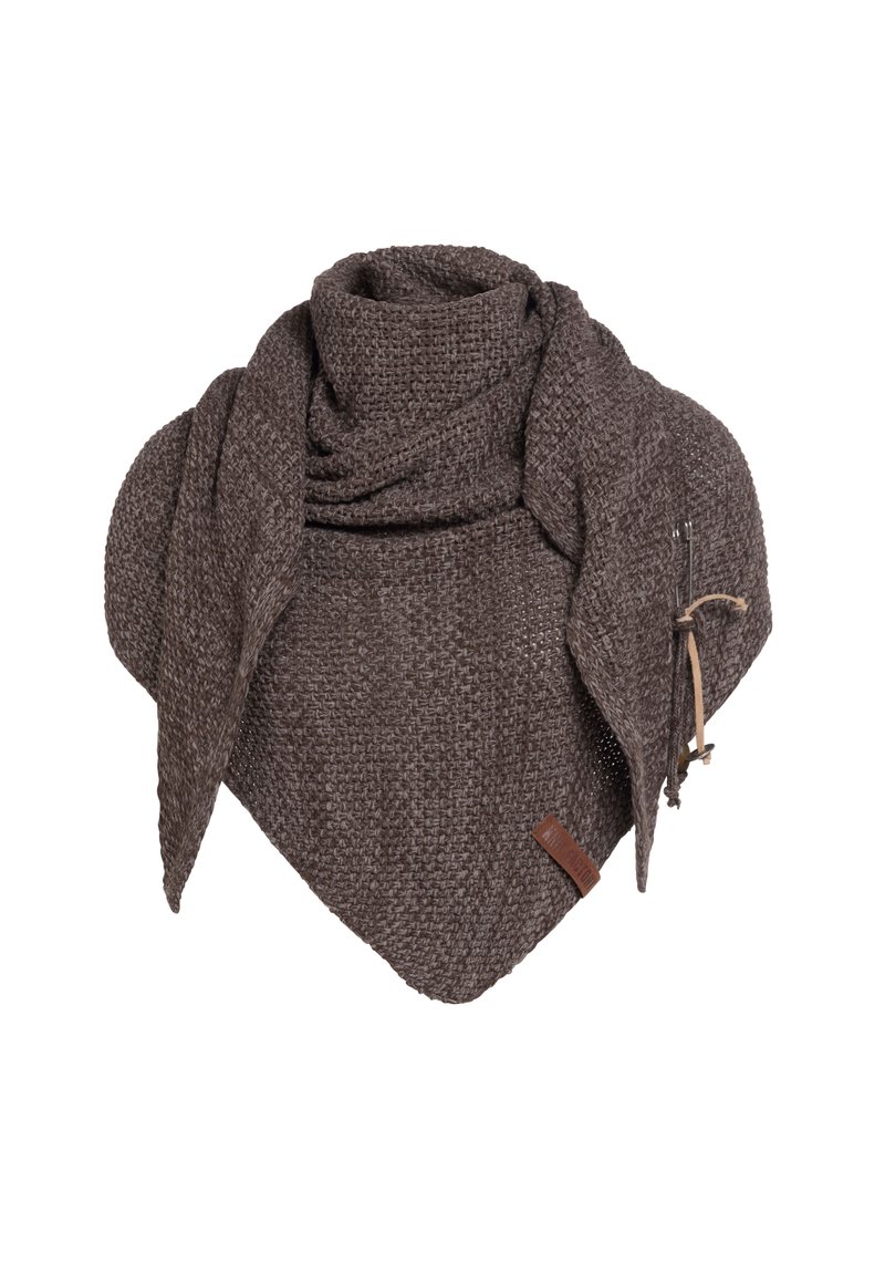 Knit Factory COCO - Halsdoek - brown taupe