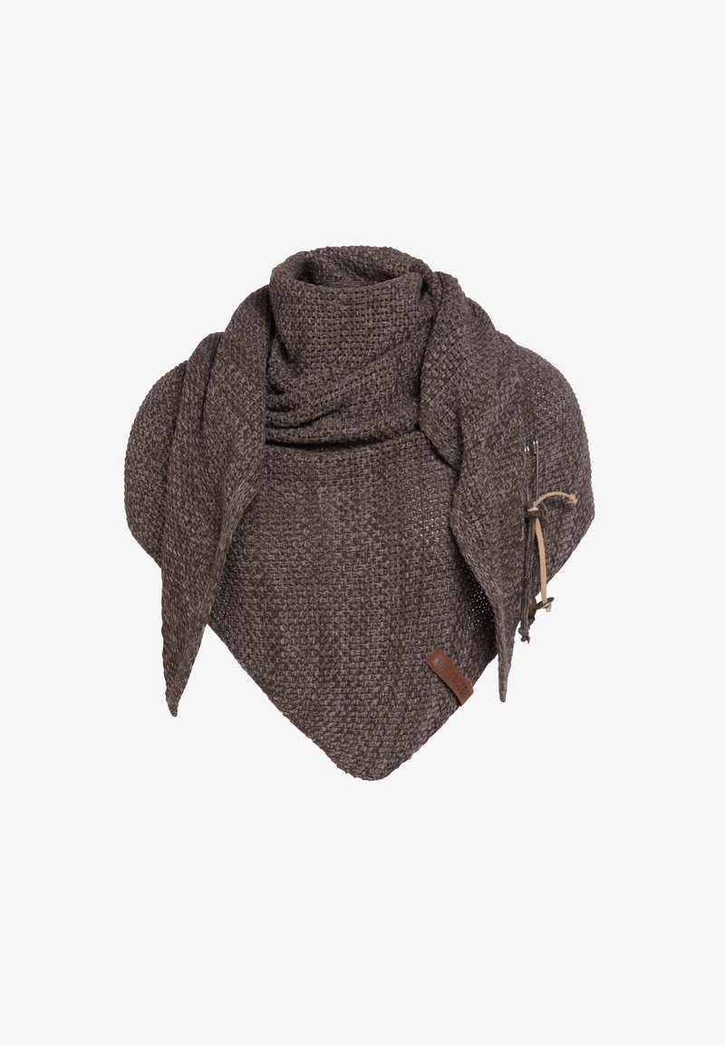 Knit Factory COCO - Halsdoek - brown taupe