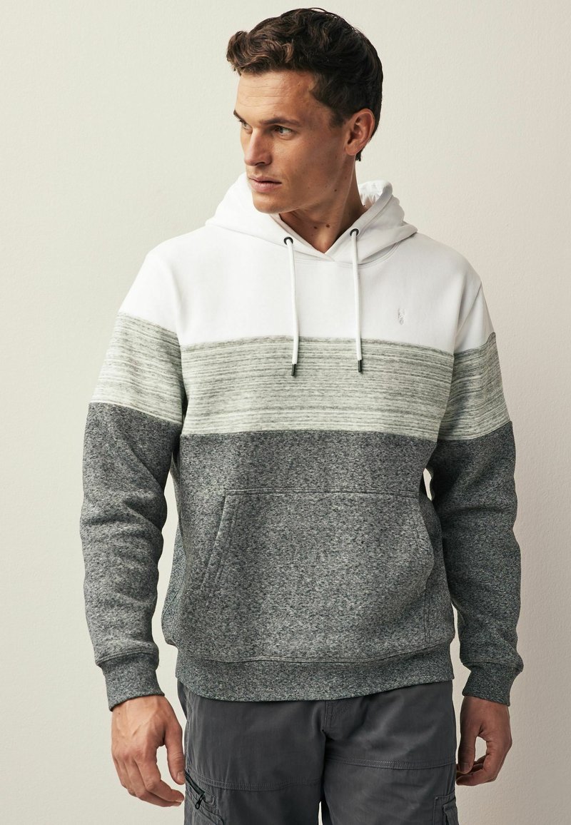 Next DIP DYE OVERHEAD - Majica s kapuljačom - mottled grey
