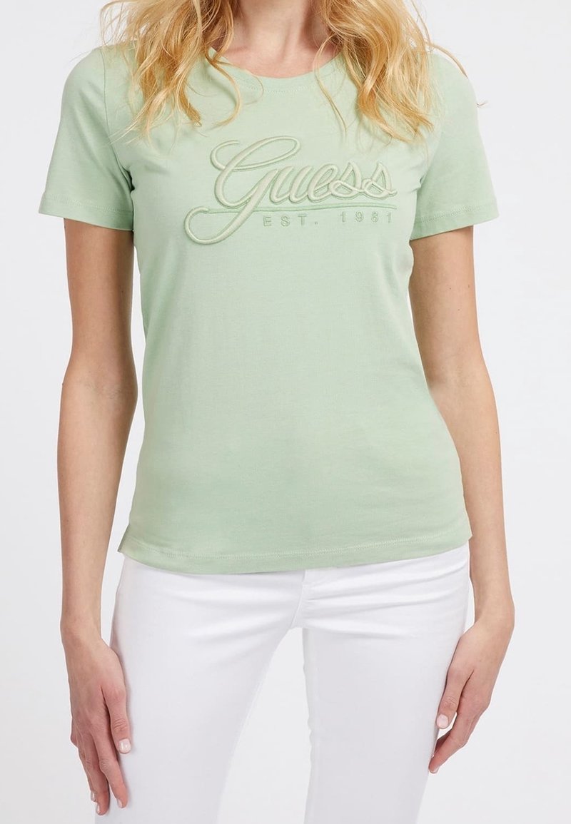Guess T-shirt imprimé - green