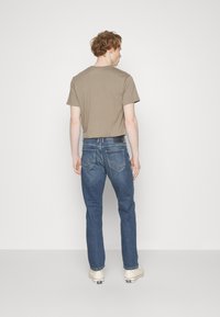TOM TAILOR TTMARVIN Straight - Jeans a sigaretta - mid stone wash denim