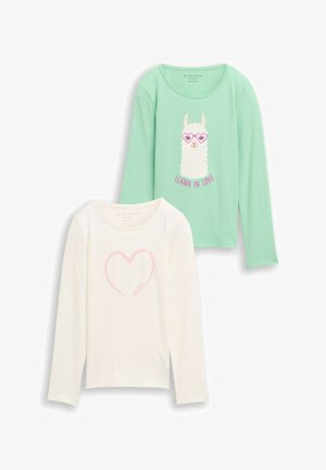 2 PACK - Ilgarankovis viršutinės dalies drabužis - wool white