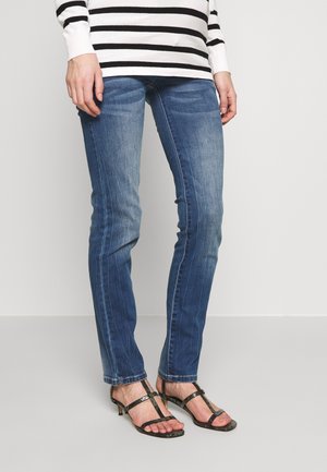 Straight leg jeans - blue denim