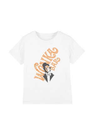 Warner Brothers, WILLY WONKA AND THE CHOCOLATE FACTORY WONKA BAR UNISEX - Print T-shirt - white