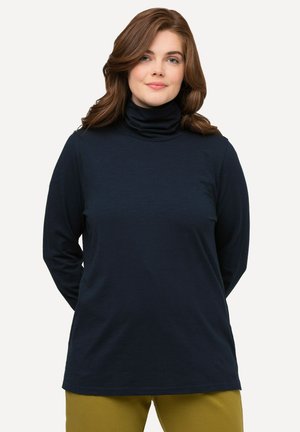 Ulla Popken COL ROULÉ  MANCHES LONGUES - Longsleeve - dark blue
