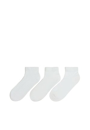 Bershka SET OF 3 - Strømper - white