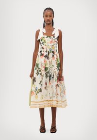 Alice + Olivia HAVEN MIDI DRESS - Vapaa-ajan mekko - blush kiss vanilla