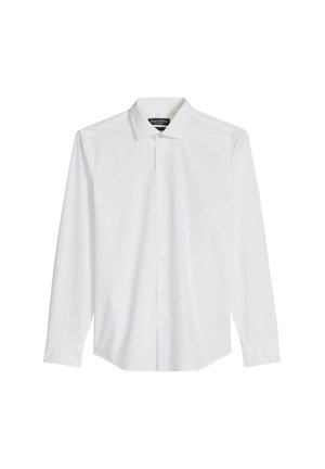 Marc O'Polo, MARC O'POLO HEMD SHAPED AUS STRETCH-POPELINE - Formal shirt - white