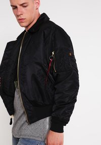 Alpha Industries B 15 - Winter jacket - black - Zalando.co.uk