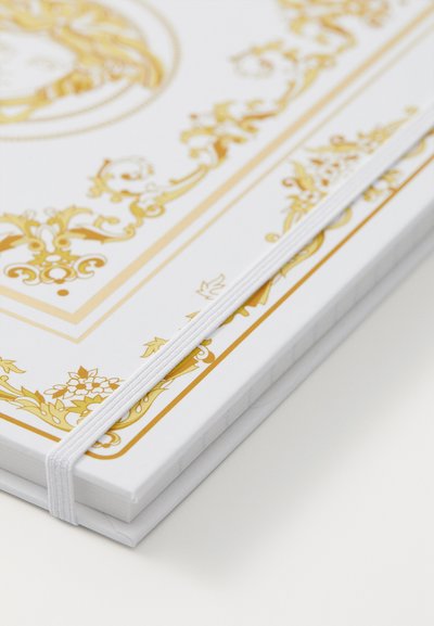 Versace NOTEBOOK MEDUSA GALA - Σημειωματάριο - white/gold-coloured