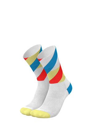 RUNNING LOOPS - Sportsocken - white blue inferno