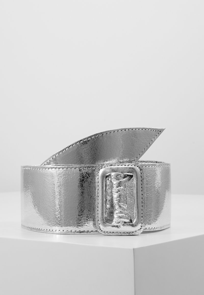 Vanzetti LEATHER WAIST BELT - Deréköv - silber-metallic