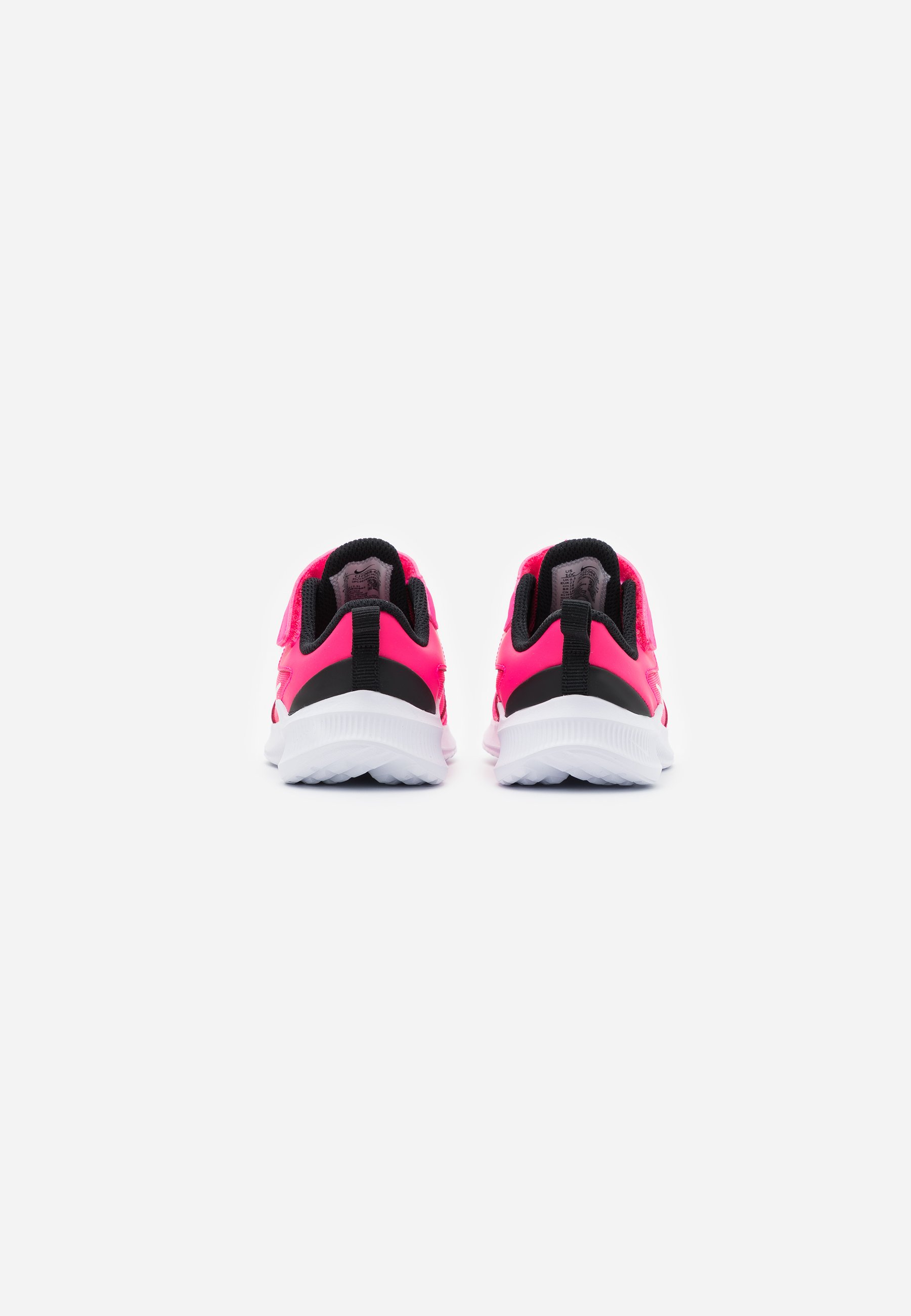 Nike Performance DOWNSHIFTER 10 UNISEX - Hardloopschoenen neutraal - hyper  pink/white/black/donkerroze - Zalando.nl