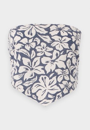 DALIAS SCARF BANDEAU - Top - navy