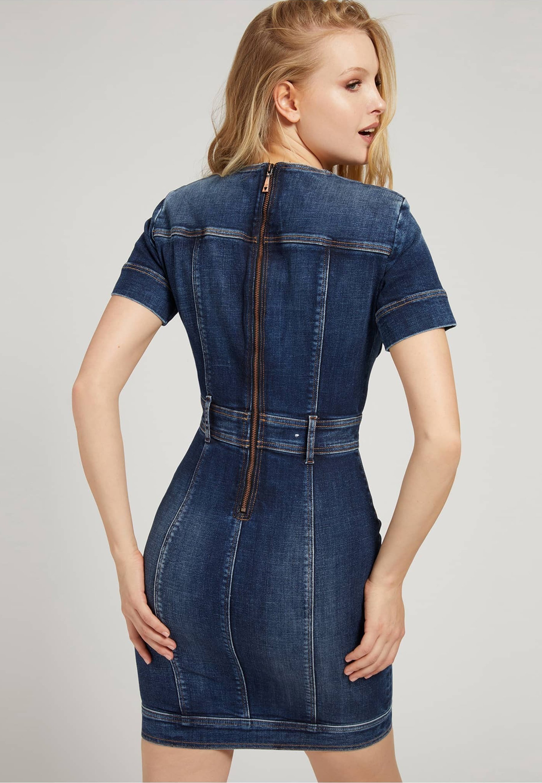 guess denim dresses