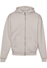 CHEST SIGNATURE ESSENTIAL ZIP - Zip-up sweatshirt - light grey