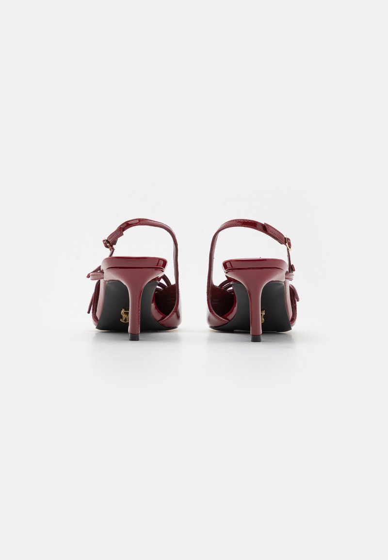 Escarpins Sofft Femme Pointure 6.5M Bordeaux - Cuir, Talon Moyen, Occasion