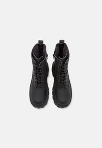 ONLY SHOES Stivaletti con plateau - black