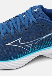 Mizuno WAVE RIDER 28 - Tenisice za cestovno trčanje - estate blue/white/river blue