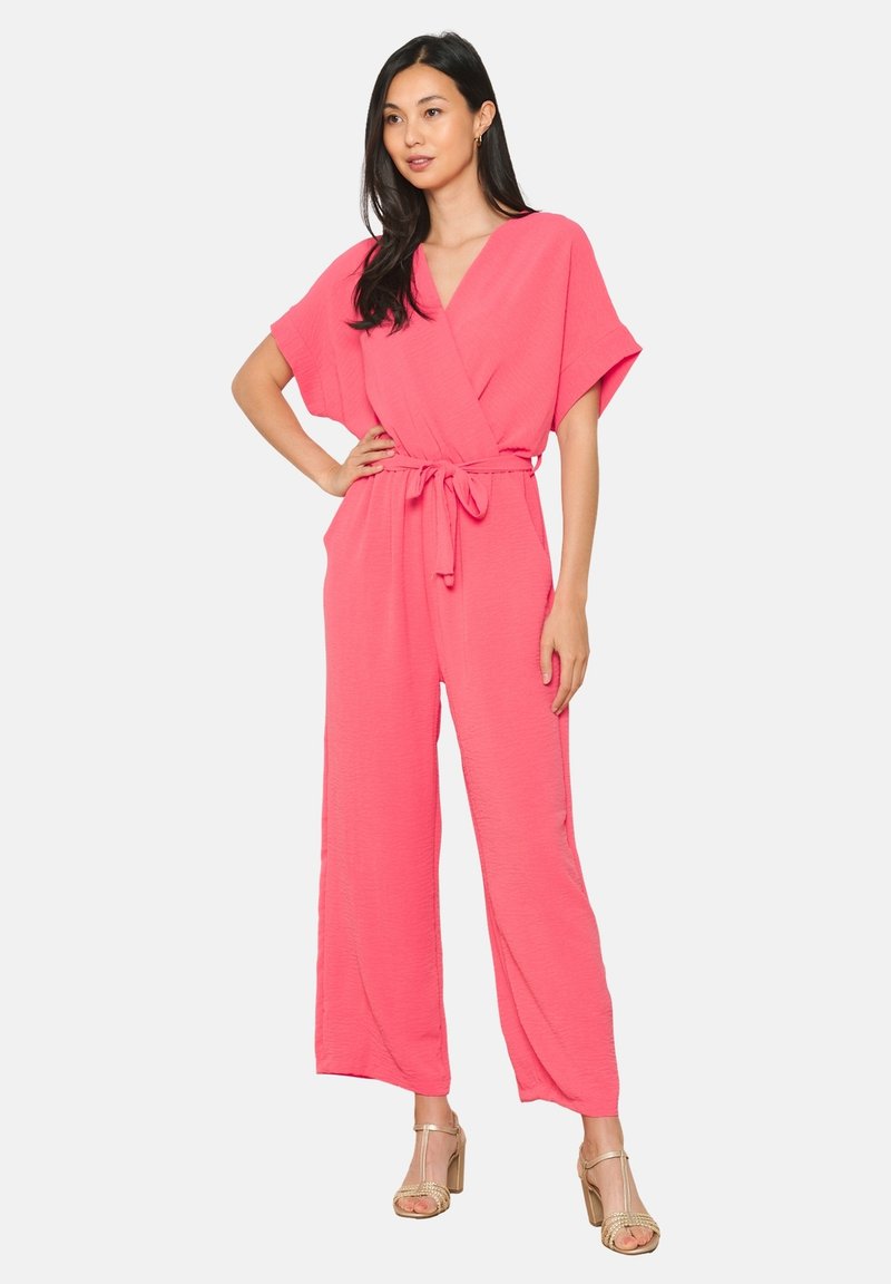 LolaLiza WITH KIMONO EFFECT - Jumpsuit - coral pink