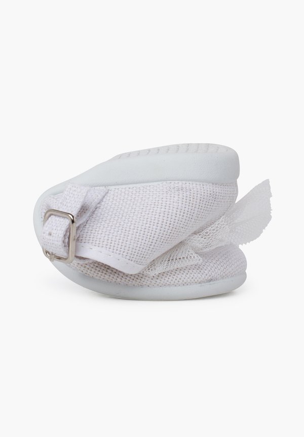 MERCEDITAS CEREMONIA – Riemchenballerina – blanco