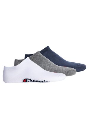 Champion 3 PAAR  - Socks - blau weiß grau