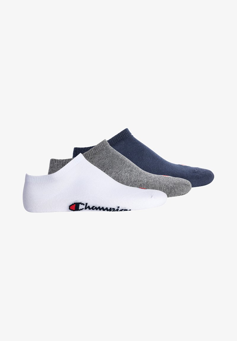 Champion 3 PAAR - Socken - blau weiß grau