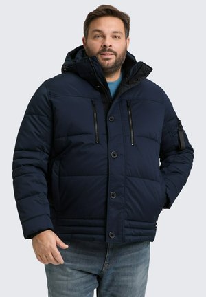 MIT ABNEHMBARER KAPUZE - Winterjas - sky captain blue
